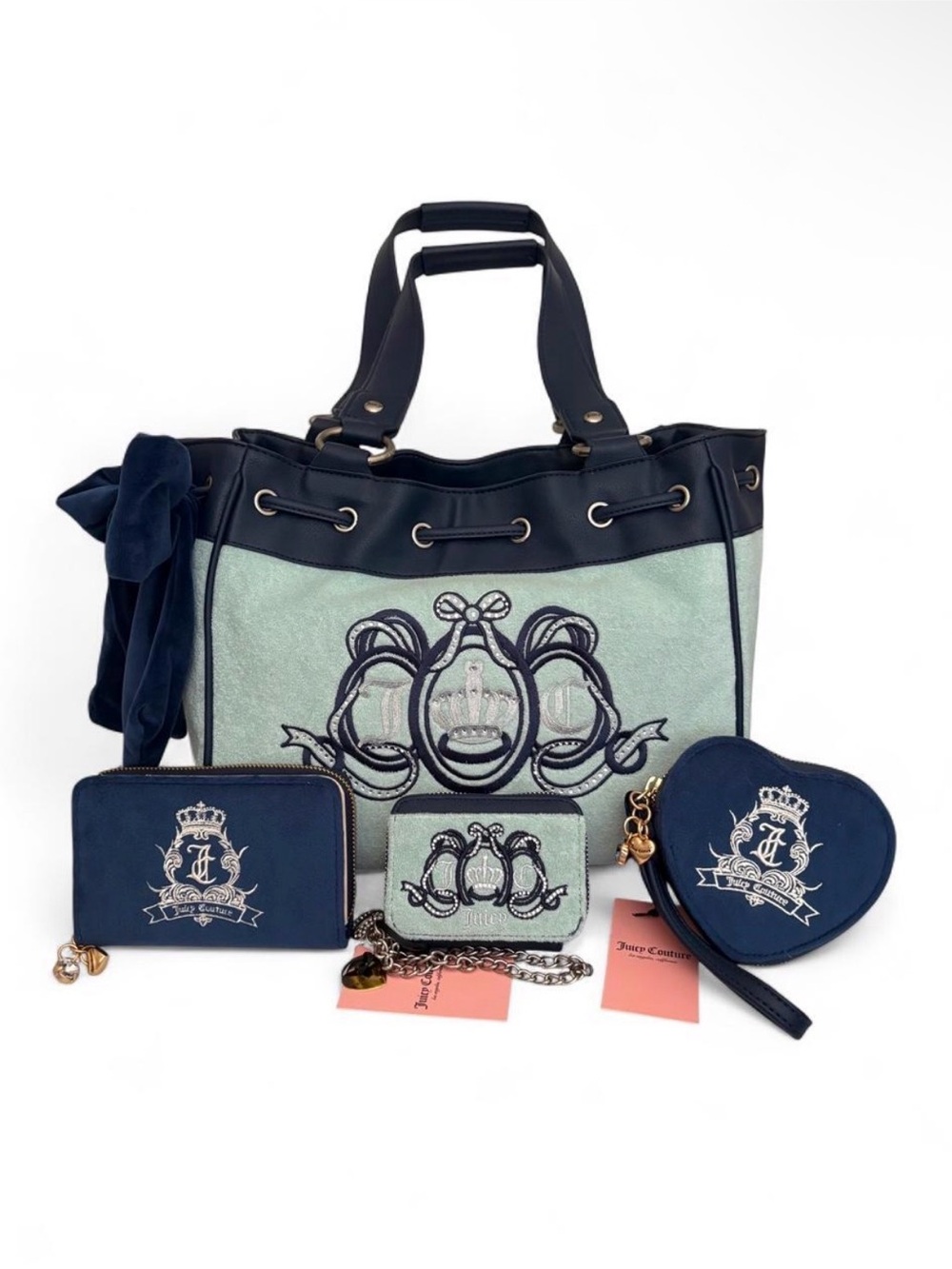 Juicy Couture Lovers Club Daydreamer Tote and Wallets